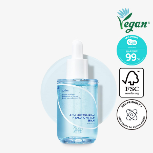 ISNTREE – Ultra-Low Molecular Hyaluronic Acid Serum (50 ml)