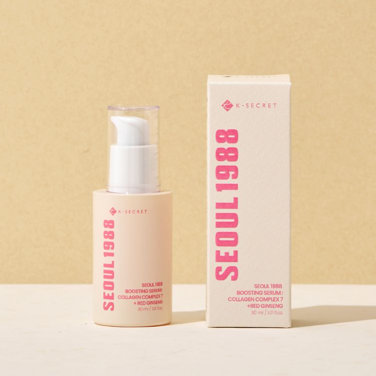 KSECRET – SEOUL 1988 Boosting Serum: Collagen Complex 7 + Red Ginseng (30 ml)