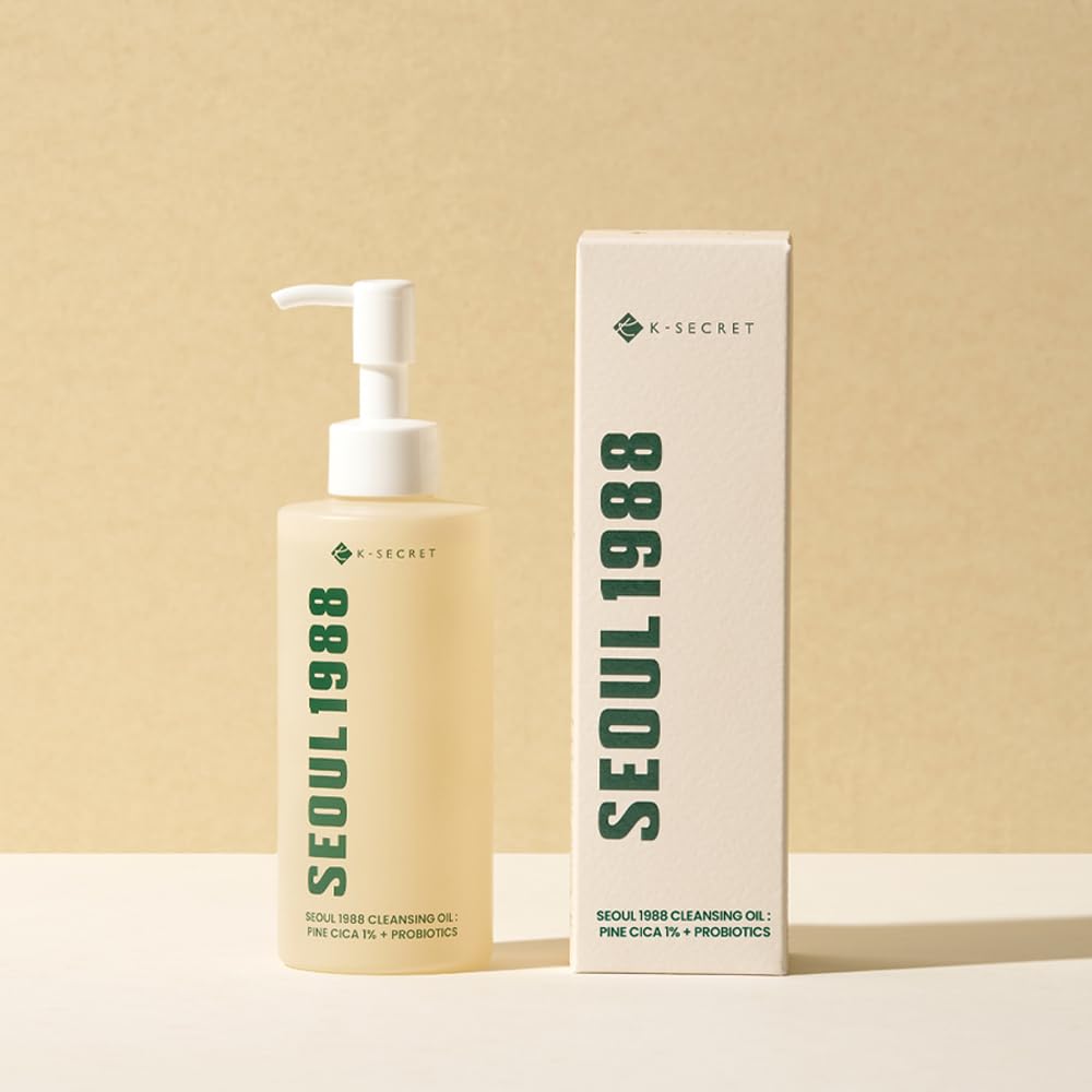 KSECRET – Seoul 1988 Cleansing Oil: Pine Cica 1% + Probiotics 200ml