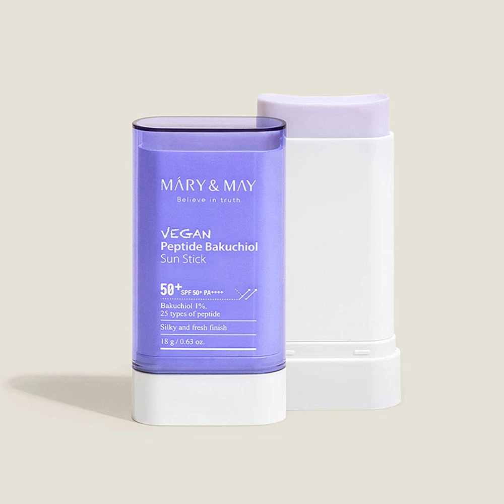 MARY&MAY – Vegan Peptide Bakuchiol Sun Stick