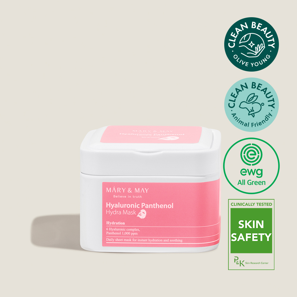 MARY&MAY – Hyaluronic Panthenol Hydra Mask