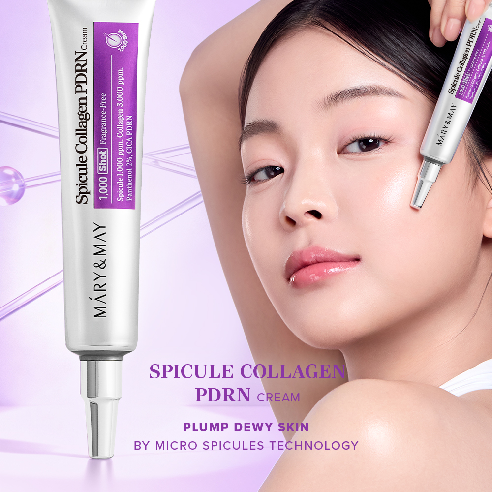 MARY&MAY – Spicule Collagen PDRN Cream (15 g)
