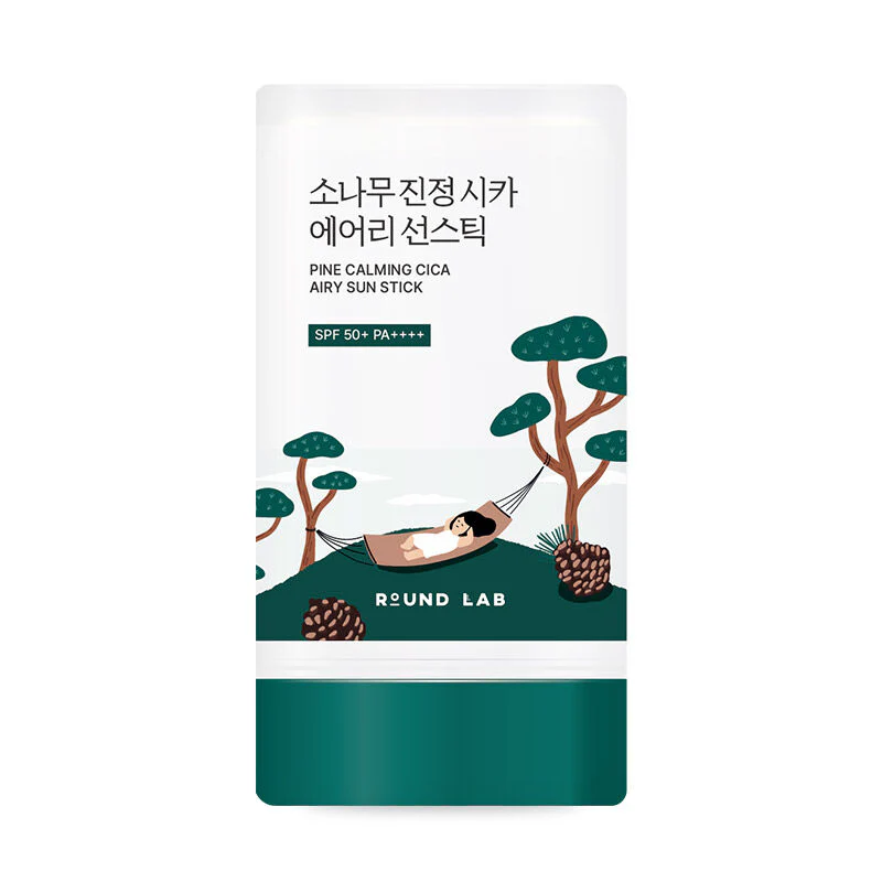 ROUND LAB – Pine Calming Cica Airy Sun Stick (19 g)