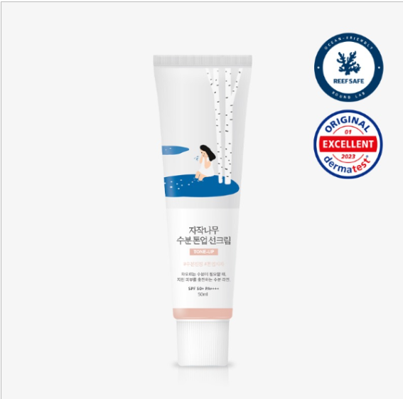 ROUND LAB – Birch Moisture Tone-Up Sunscreen (50 ml)