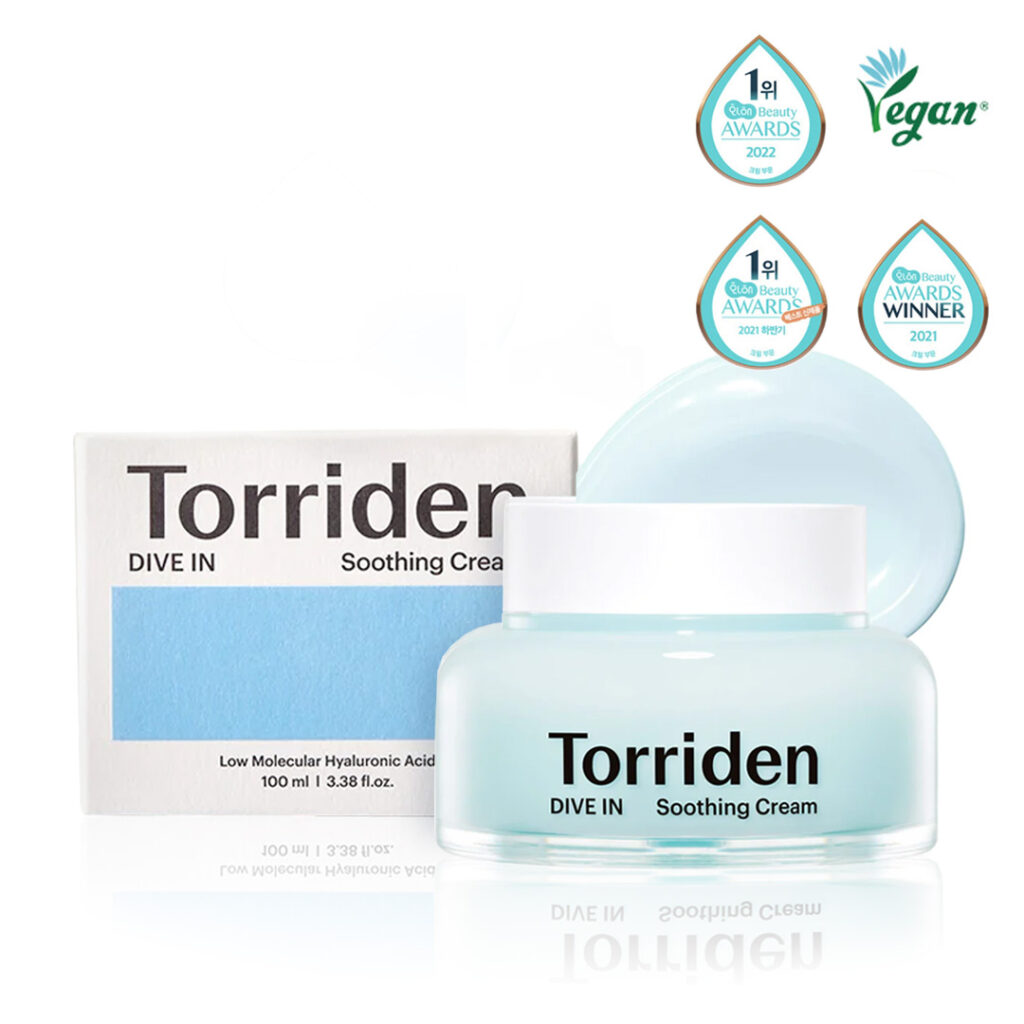 TORRIDEN – DIVE-IN Low Molecular Hyaluronic Acid Soothing Cream (100 ml)