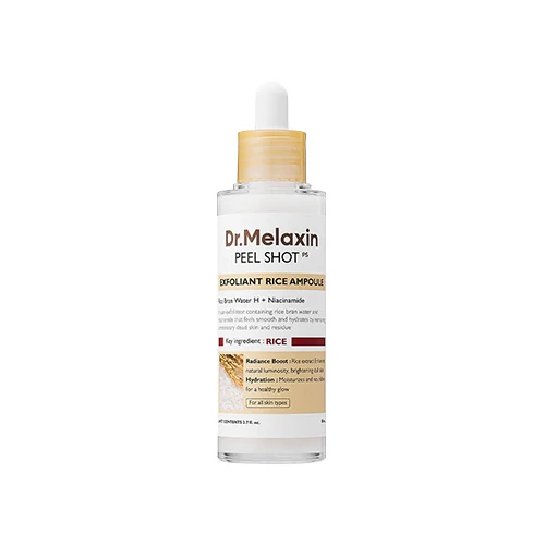 Dr.Melaxin – Peel Shot Exfoliating White Rice Ampoule 80ML