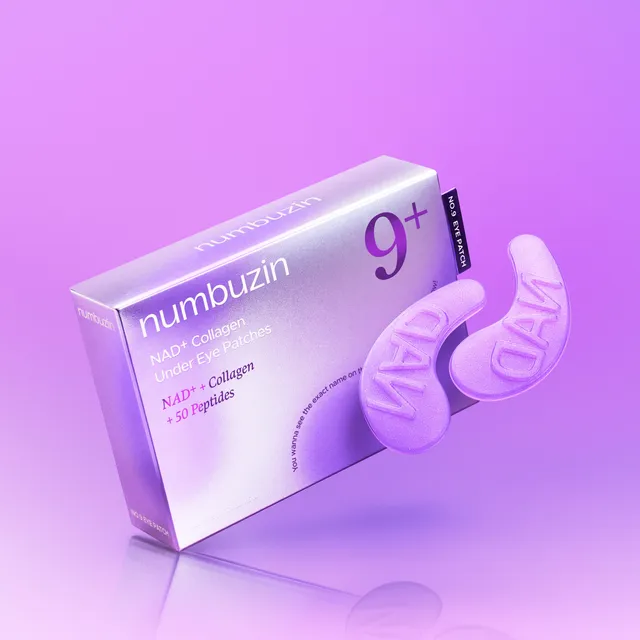 Numbuzin – No.9 NAD+ Collagen Under Eye Patches 8g x 5 pairs
